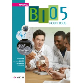 BIOLOGIE POUR TOUS 5 - MANUEL - NOUV. EDITION - 9789464176346