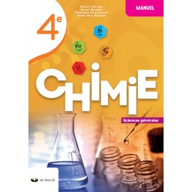 CHIMIE 4e – Manuel - Sciences générales (2 pér./sem.) - NOUV. EDITION - 9782804198497