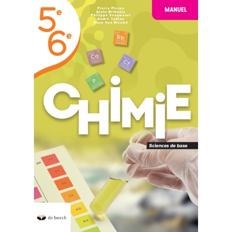 CHIMIE 5e/6e – Manuel - Sciences de base (1 pér./sem.) - NOUV. EDITION