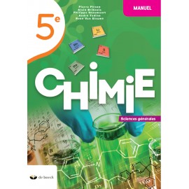 CHIMIE 5e – Manuel - Sciences générales (2 pér./sem.) - ENOUV. EDITION