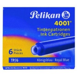 CARTOUCHE ENCRE PELIKAN BLEUE /6