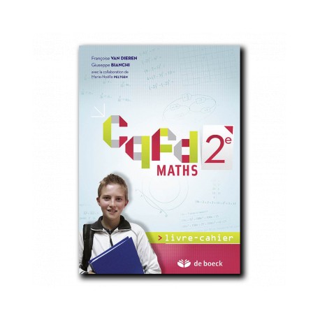 CQFD Maths 2è - Livre Cahier - 9782804195199