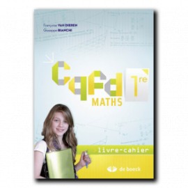 CQFD Maths 1ère - Livre Cahier - 9782804193171