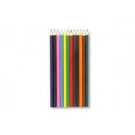 Crayons coul. /12 (18cm)