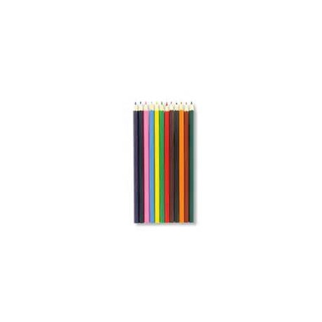 Crayons coul. /12 (18cm)