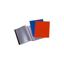 PORTE-TARIF 80 VUES A4 bleu ou rouge