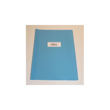 Couvre Cahier A4 Bleu Clair