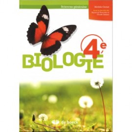 BIOLOGIE 4è Manuel- Sciences Générales (2 Pér/sem) - Ed. 2016