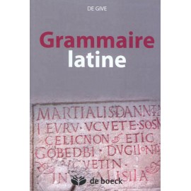 GRAMMAIRE LATINE - 9782804160487